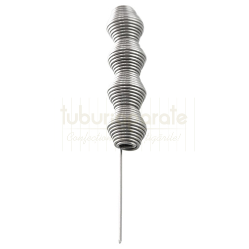 Perforator pentru folie narghilea confectionat din metal (arc flexibil) cu lungimea totala de 10 cm